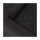 Knuffelwuff Orthopädisches Hundebett aus Laser gestepptem Kunstleder Hampstead S 70 x 50cm Schwarz