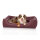 Knuffelwuff orthopädisches Hundebett aus Kunstleder Lovelock XXL 120 x 85cm Weinrot