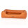 Knuffelwuff orthopädisches Hundebett aus Kunstleder Lovelock XXL 120 x 85cm Rusty