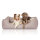 Knuffelwuff Orthopädisches Hundebett Luisa aus Velours mit feinem Handwebcharakter Sunshine Edition XXL 120 x 85cm Beige