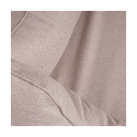 Knuffelwuff Orthopädisches Hundebett Luisa aus Velours mit feinem Handwebcharakter Sunshine Edition M-L 85 x 63cm Beige