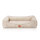 Knuffelwuff orthopädisches Hundebett Sedona aus kuschelig weichem Breitcord XXL Beige