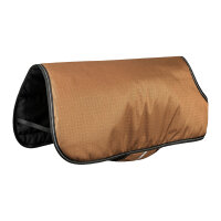 Knuffelwuff Hundemantel Funktionstextil reflektierend 50cm Braun