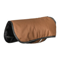 Knuffelwuff Hundemantel Funktionstextil reflektierend 40cm Braun
