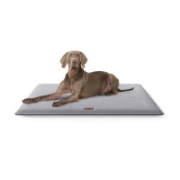 Knuffelwuff kuschelige Hundematte Calliope aus Teddy Material 100x70 Grau