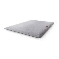 Knuffelwuff kuschelige Hundematte Calliope aus Teddy Material 100x70 Grau