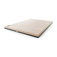 Knuffelwuff Orthopädische kuschelige Hundematte Berrith aus weichem Kaninchen Fellimitat 80x55cm Beige