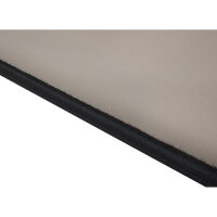 Knuffelwuff Kunstleder Hundematte Cheyenne XXL 120 x 80cm Taupe