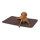 Knuffelwuff Kunstleder Hundematte Cheyenne XXL 120 x 80cm Braun