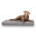Knuffelwuff Hundematte Maui aus Velours mit 9cm Schaumstoff Grau XXXL 136 x 84