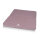 Faltbare Reisematte Orthopädisch Tacoma aus Velours mit Handwebcharakter 140 x 120cm Rosa