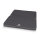 Faltbare Reisematte Orthopädisch Tacoma aus Velours mit Handwebcharakter 140 x 120cm Anthrazit