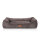 Knuffelwuff Cord Hundedecke Timor 120x80cm Braungrau