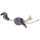 Knuffelwuff Cord Hundedecke Timor 100x70cm Braungrau