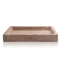 Knuffelwuff Cord Hundedecke Timor 80x60cm Khaki