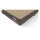 Knuffelwuff orthopädische Hundematte Ellenie aus Teddymaterial und Velours 140 x 100cm Beige