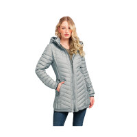 Knuffelwuff Damen Übergangsjacke / Leichte Jacke Brooklyn Größe: L / 40 Hellgrau