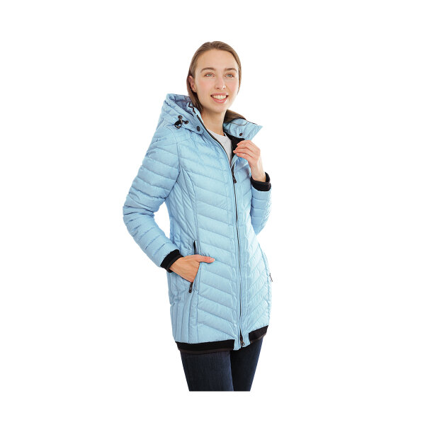 Knuffelwuff Damen Übergangsjacke / Leichte Jacke Brooklyn Größe: S / 36 Hellblau