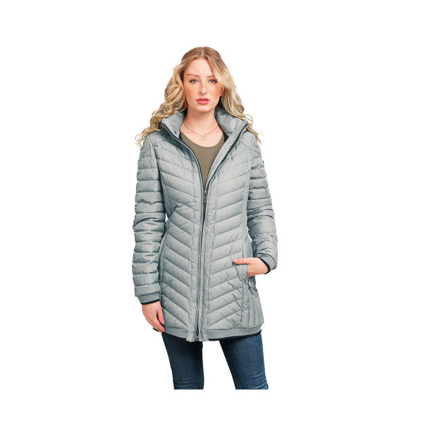 Knuffelwuff Damen Übergangsjacke / Leichte Jacke Brooklyn Größe: S / 36 Hellgrau