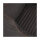 Knuffelwuff Orthopädisches Hundebett Tampa aus laser-gestepptem Kunstleder S 70 x 50cm Schwarz