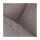 Knuffelwuff Orthopädisches Hundebett Leano aus Velours mit Handwebcharakter S 70 x 50cm Grau