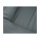 Knuffelwuff Orthopädisches Wasserabweisendes Hundebett Leon aus Velours mit Handwebcharakter S 70 x 50cm Petrol