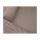 Knuffelwuff Orthopädisches Wasserabweisendes Hundebett Leon aus Velours mit Handwebcharakter S 70 x 50cm Beige/Grau