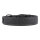 Knuffelwuff weiches Echtleder Hundehalsband Glendale Schwarz 38-45cm, 4cm