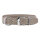 Knuffelwuff weiches Echtleder Hundehalsband Glendale Stone 38-45cm, 4cm