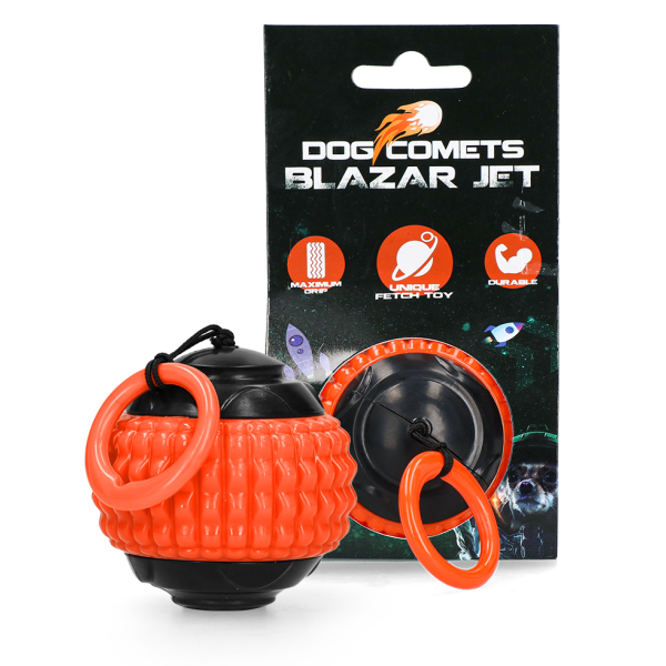 Dog Comets Blazar Jet