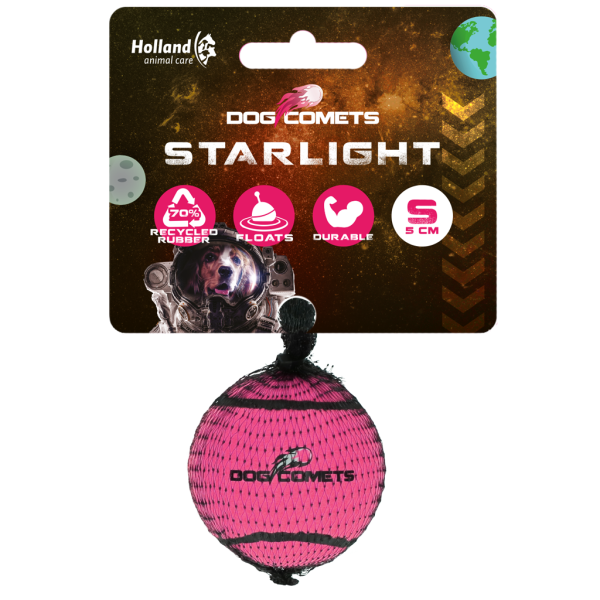 Dog Comets Starlight Tennisball S