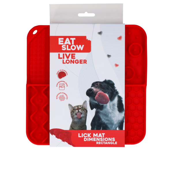 Eat Slow Live Longer Lick Mat Dimensions