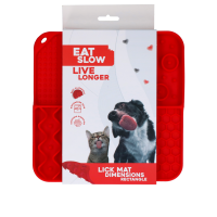 Eat Slow Live Longer Lick Mat Dimensions