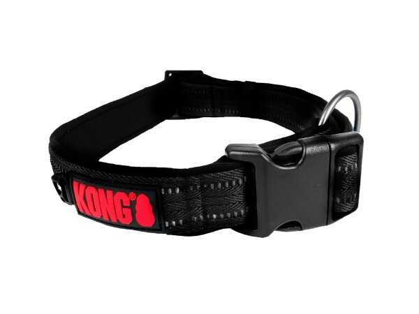 KONG Nylon Collar Schwarz