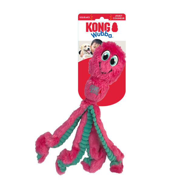 KONG Wubba Octopus Assorti
