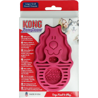 KONG ZoomGroom Rassberry Large