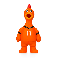 Oranje WK Latex Hondenspeeltjes