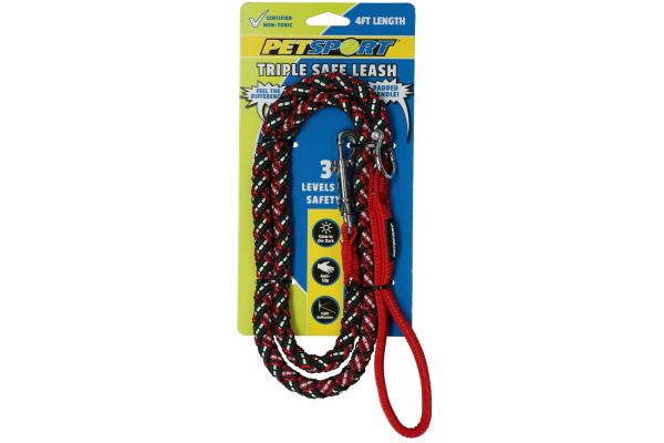 Petsport Triple Safe Leash Rot