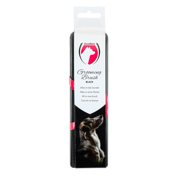 Excellent Pets Grooming Brush Medium Schwarz