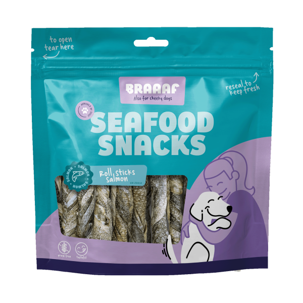 Braaaf Seafood Salmon Roll Sticks
