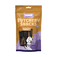 Braaaf Butchery Snacks Rinderkopfhaut mit fel 150 g
