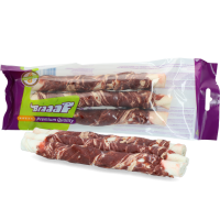 Braaaf Rawhide Twister Lamm & Fisch (3 St.) - 21 cm