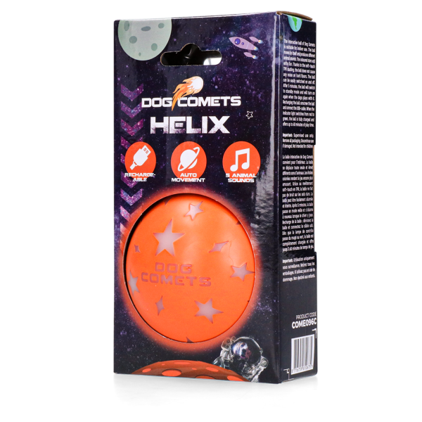 Dog Comets Helix Orange