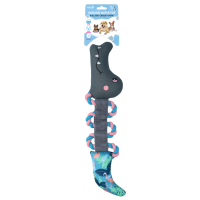 CoolPets Pull Me! Crocky Rope Flamingo