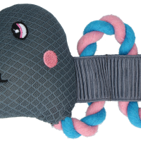 CoolPets Pull Me! Crocky Rope Flower