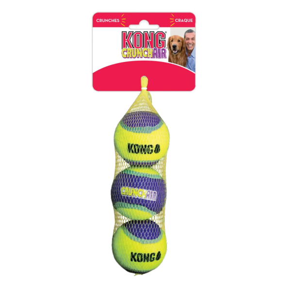 KONG CrunchAir Balls M 3-Pack
