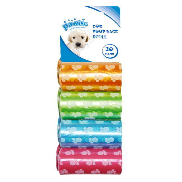 Pawise Refill Poop Bag 8-pack