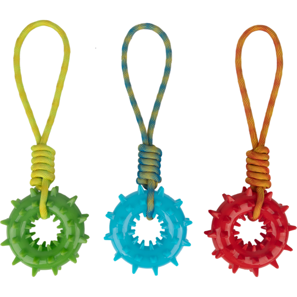 Pawise Play-N-Tug Ring With Handle