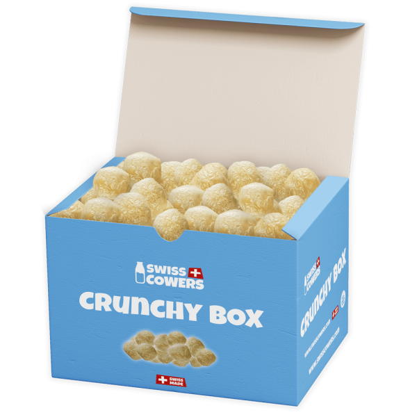 SwissCowers Cheese Crunchies Crunchy Box (118 Belohnungen)