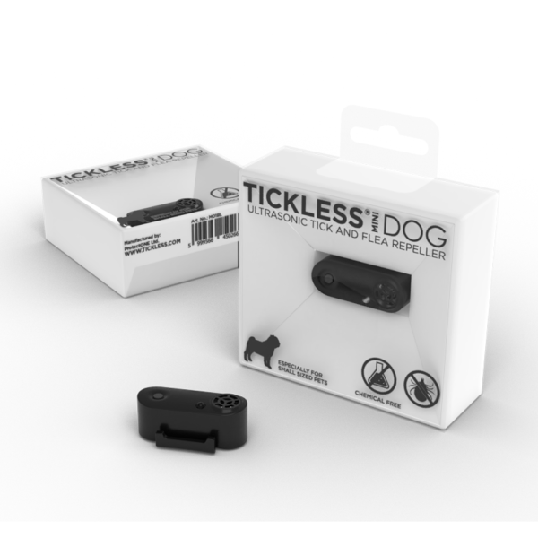 Tickless Mini Dog Wiederaufladbar Schwarz